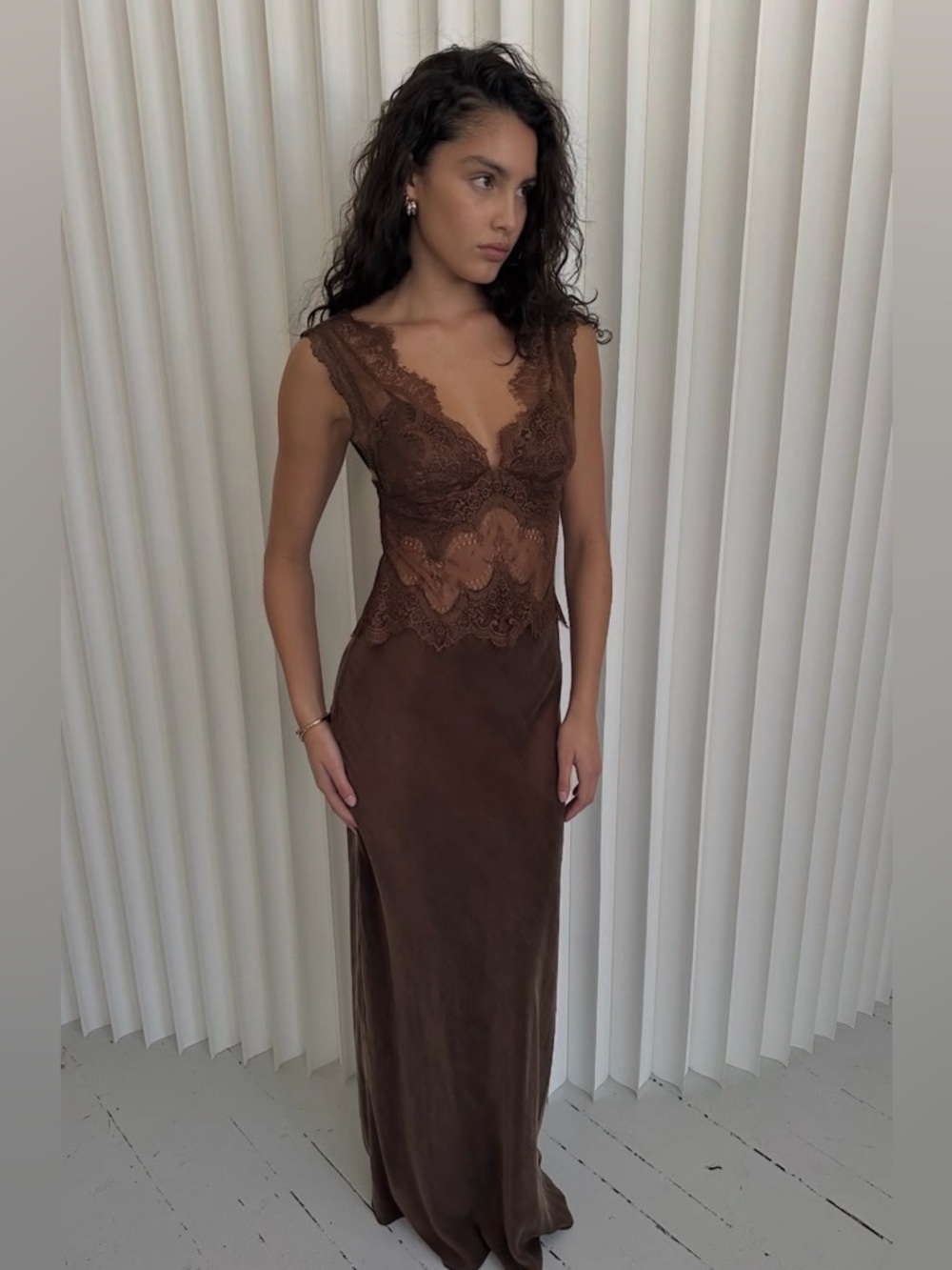 Third Form Visions Lace Maxi Dress